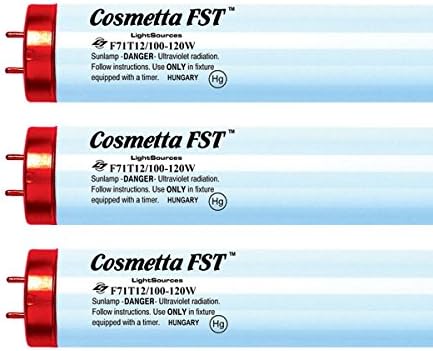 F71T12 100W Bi Pin Full Spectrum Tanning Lamps (12)