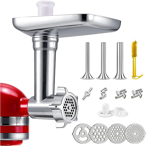 Meat Grinder Attachment for KitchenAid Stand Mixers Metal Meat