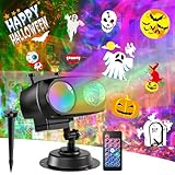 8-Pattern Halloween Projector Lights Outdoor...