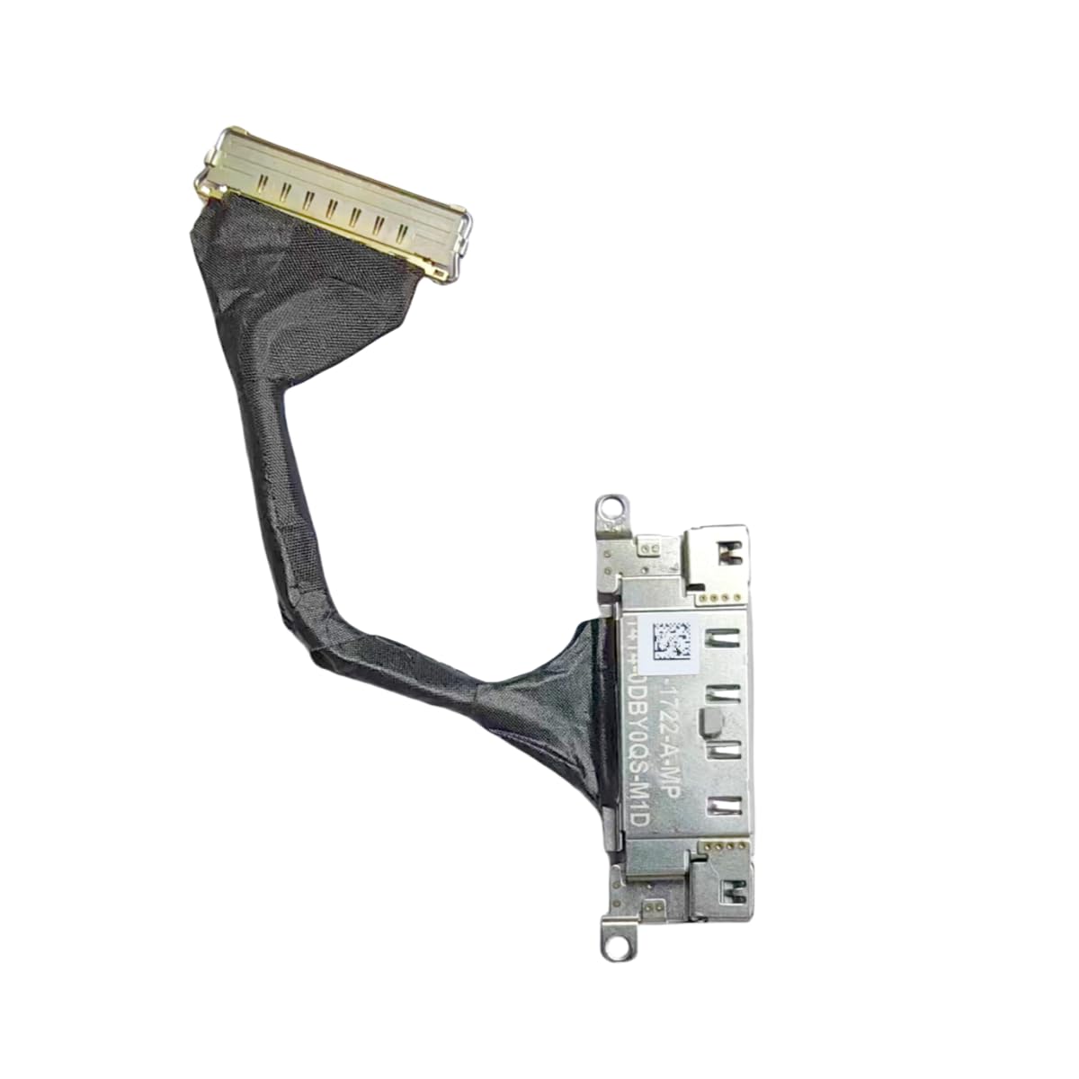 Replacement AC DC Power Jack Connector Cable Charging Port Socket Fit for Microsoft Surface pro 7 Plus (7+) 1960 1414-0DBY0QS-M1D Power Jack Charging Port Connector with Cable