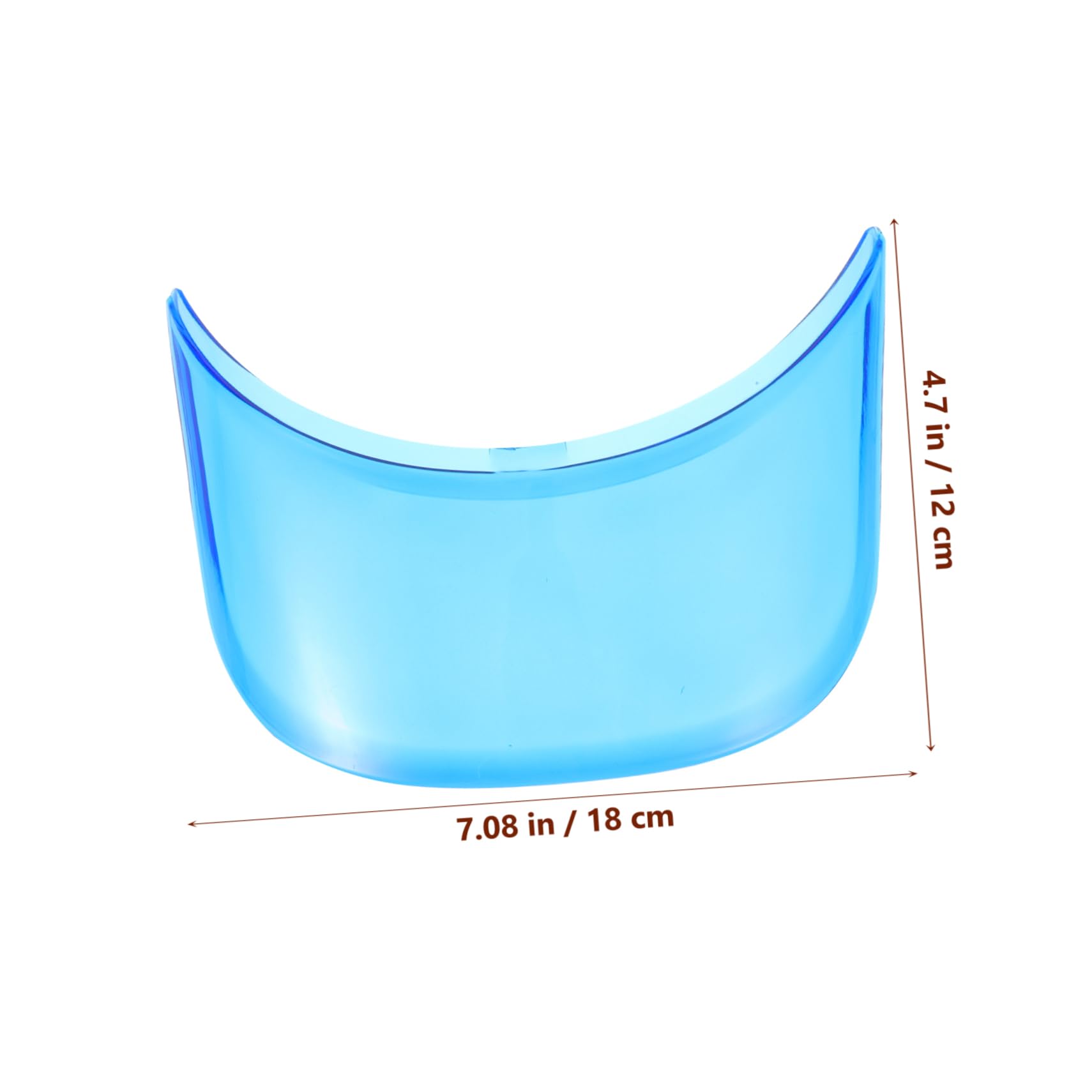 Visiera Parasole di Ricambio 4 Pezzi Tpu per Cappello, Festa Estiva
