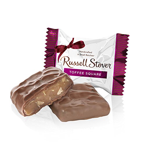 Russell Stover 9032 Milk Chocolate Toffee Squares Peg Bag thumb #1