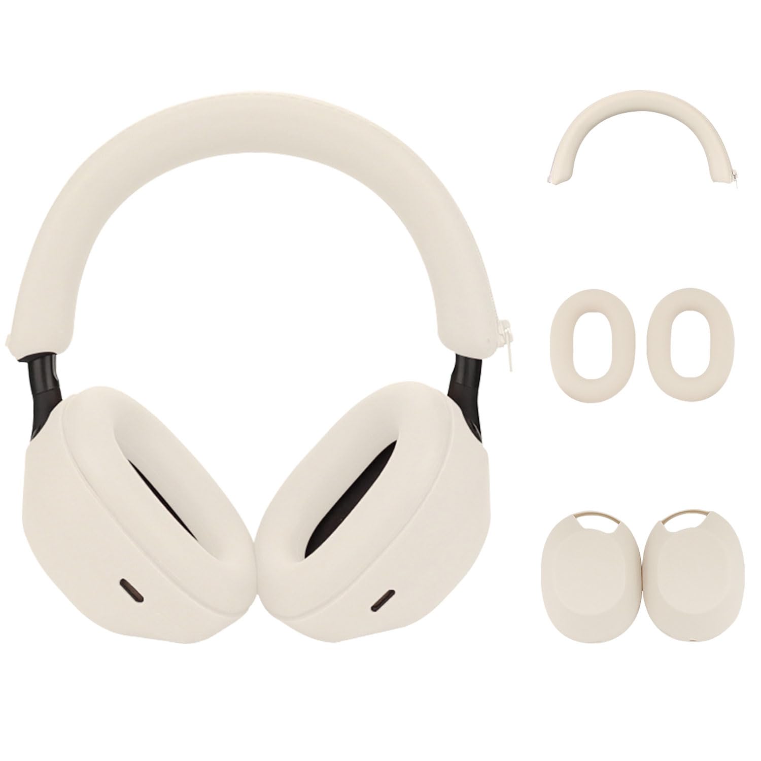 Amazon | ソニー(SONY) WH-1000XM5 対応イヤーカップ カバー + 