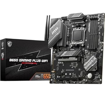 Placa Mãe MSI B650 GAMING PLUS WIFI (AM5/4xDDR5/HDMI/DisplayPort/M.2/USB 3.2)