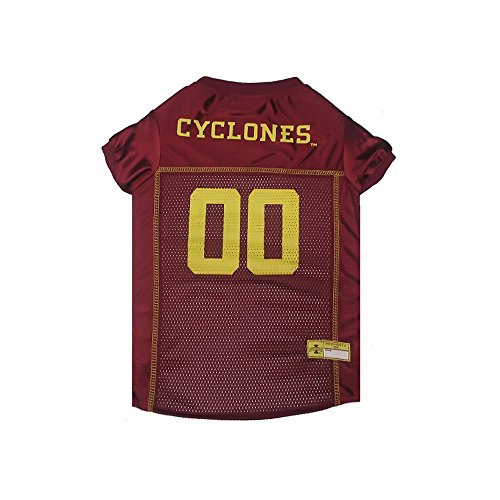 Image of Pets First Collegiate Iowa State Cyclones Dog Mesh Jersey, X-Large