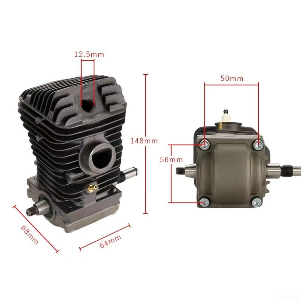 Assembly per cilindro per acciaio per MS250 con Collettore Assembly