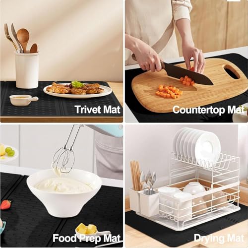 Tapis de protection en silicone robuste et antidérapant pour protéger votre cuisine