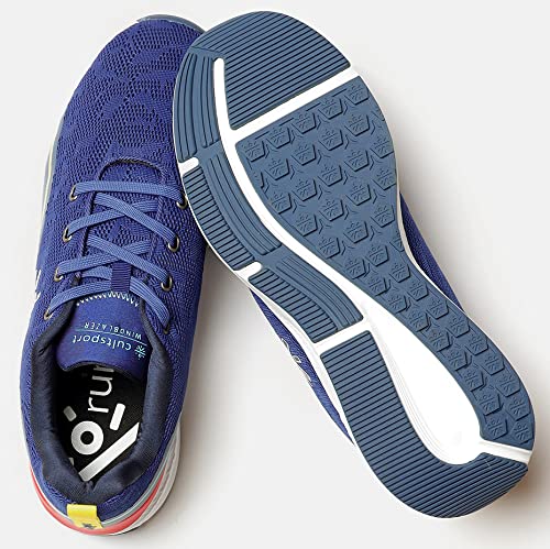 Image of CULT Unisex Windblazer Running Shoes, Engineered Upper Mesh, Breathable, German Technology Insole for Cushioning, Compressed EVA Midsole for Higher Rebound, Reinforced Heel