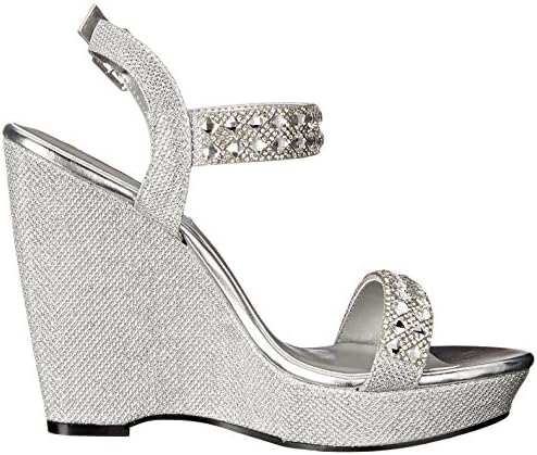 Touch Ups Women's Brynn, Silver Shimmer, 10 M US | Image 5