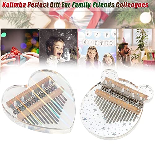 Kalimba 17 clés arc-en-ciel en acrylique Kalimbas Note sculptée Pouce Piano Starter Kalimba Piano avec autocollant… - Les Beatles, Paul McCartney, John Lennon, RIngo Starr, George Harrison Kalimba 17 clés arc-en-ciel en acrylique Kalimbas Note sculptée Pouce Piano Starter Kalimba Piano avec autocollant… – Image 7