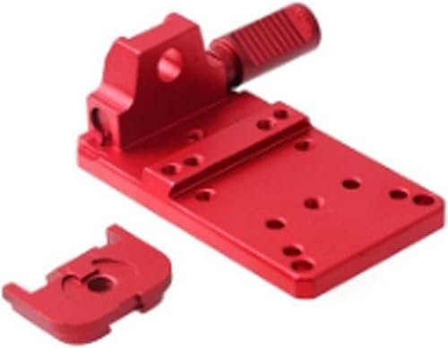 Gotical Universal Optics Mount Pistol Red Dot Scope Reflex Mount Plate Base Pistol 17 19 22 23 Rear Sight Reflex Mount