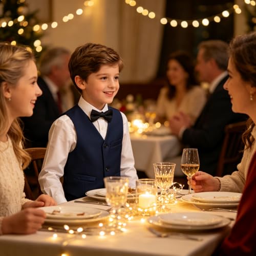 Image of Kids Vest for Boys Formal Suit Vests