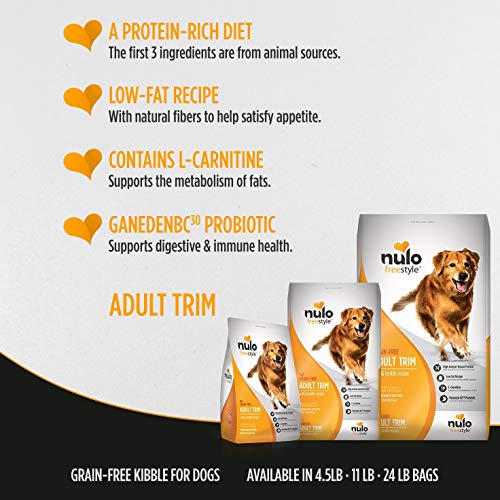 Nulo Adult Trim Grain Free Healthy Weight Dry Dog Food With Bc30 Probiotic (Cod And Lentils Recipe, 24Lb Bag) - Image 6