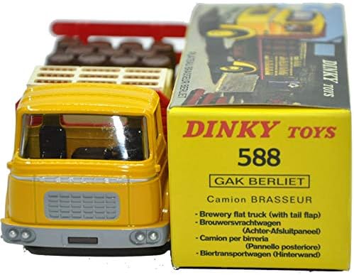 Miniatura 7 de Dinky Toys 588 para camión plano de cervecería con solapa de cola Camion brasseur 1/43 DIECAST Modelo