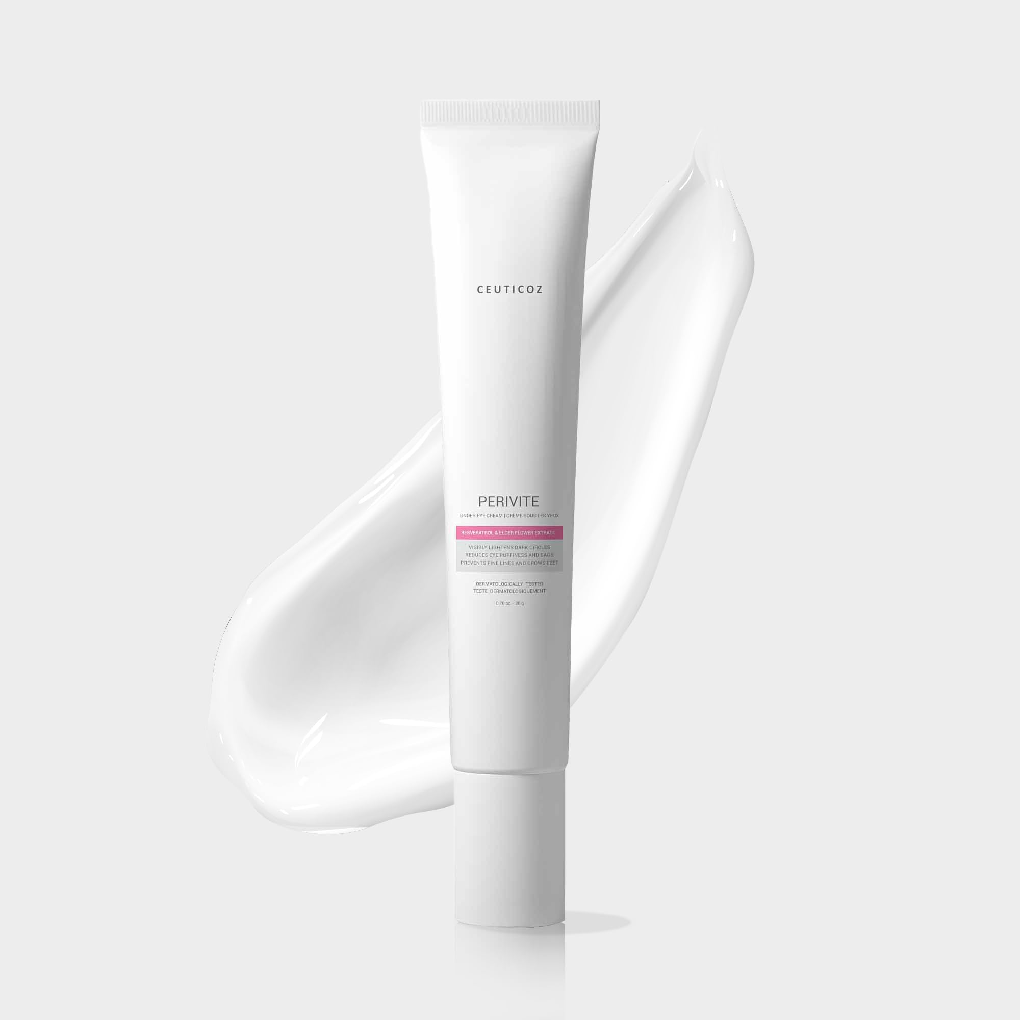 Ceuticoz Perivite Under Eye Cream | For Dark Circles & Puffiness | Reduces wrinkles & brightens eye area | Black Elderberry Flower Extract & Resveratrol | All Skin Types (7g) — Amazon image 10