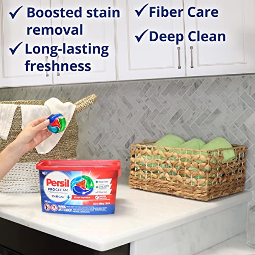 Persil Discs Laundry Detergent Pacs, Stain Fighter, 59 Count #TOP3
