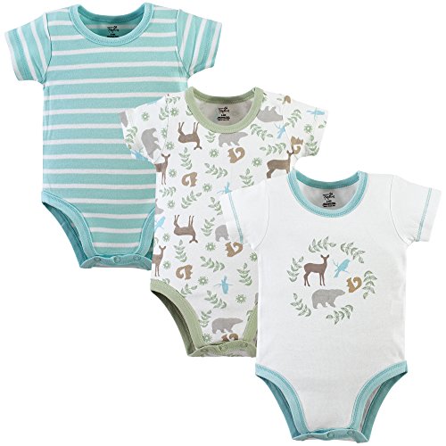 Image of Touched by Nature Unisex Baby Organic Cotton Bodysuits