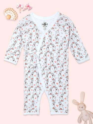Image of The Mom Store Baby Romper Jabla Style For Boys And Girls | Cotton | Soft Infant Bodysuit | Trendy Stylish Sleepwear For Newborn Baby | Printed | Unisex Comfortable Everyday Baby Wear