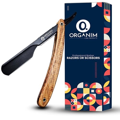 Image of Organim Care Products| Barber Shaving Razor Men|Wooden Handle | Beard Shaper Stainess Steel Slider Head Razor
