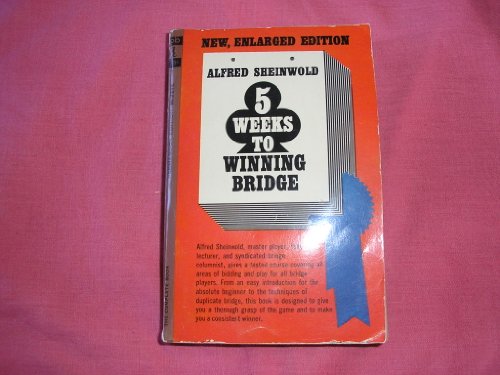 FIVE WEEKS TO WINNING BRIDGE B0036L5X7A Book Cover