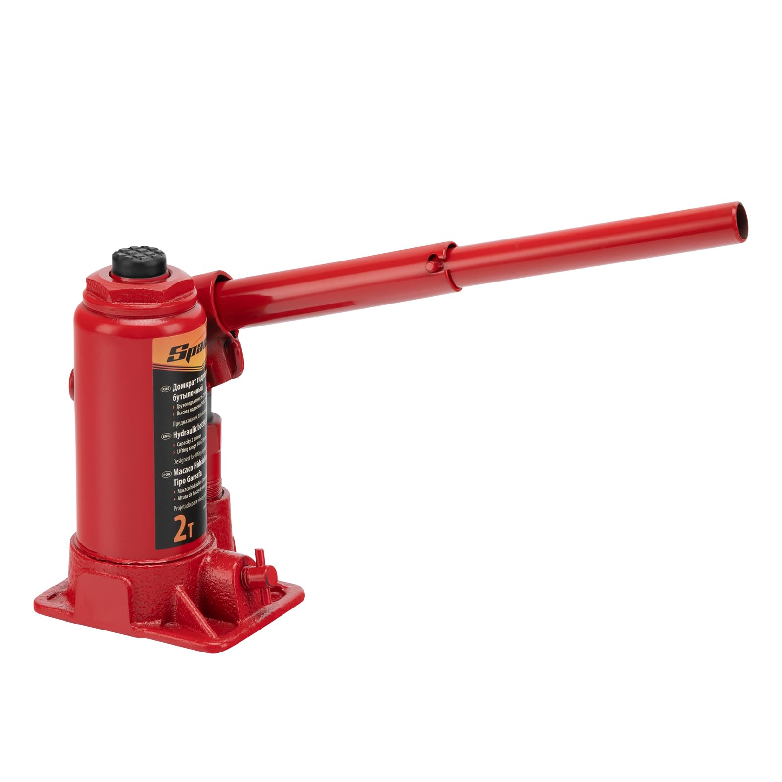Sparta 2 T Hydraulic Bottle Jack – Lifting Range 148–278 mm