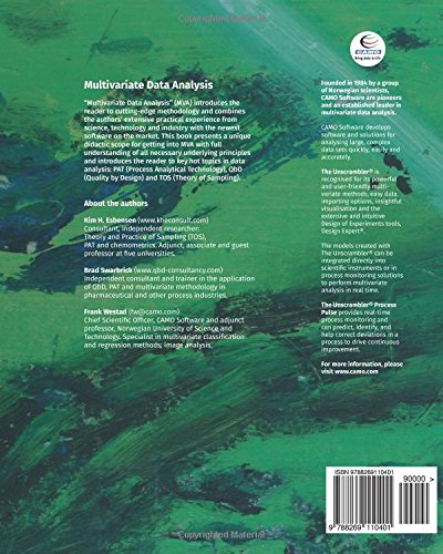 Multivariate Data Analysis: An introduction to Multivariate Analysis, Process Analytical Technology and Quality by Design