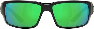 Men's Fantail Polarized Rectangular Sunglasses