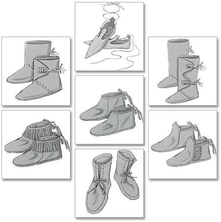 BUTTERICK PATTERNS B5233 Historical Footwear