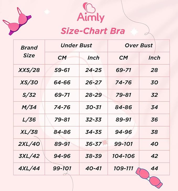 Image of Aimly Women's Cotton Non-Padded Non-Wired Daily Use Everyday wear Regular Bra Combo Pack