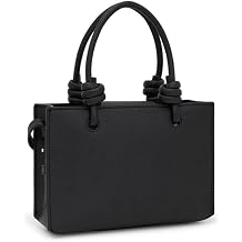TOUS Black Handbag, Textured Design with Embossed Logo, Adjustable Strap, Decorative Accessory