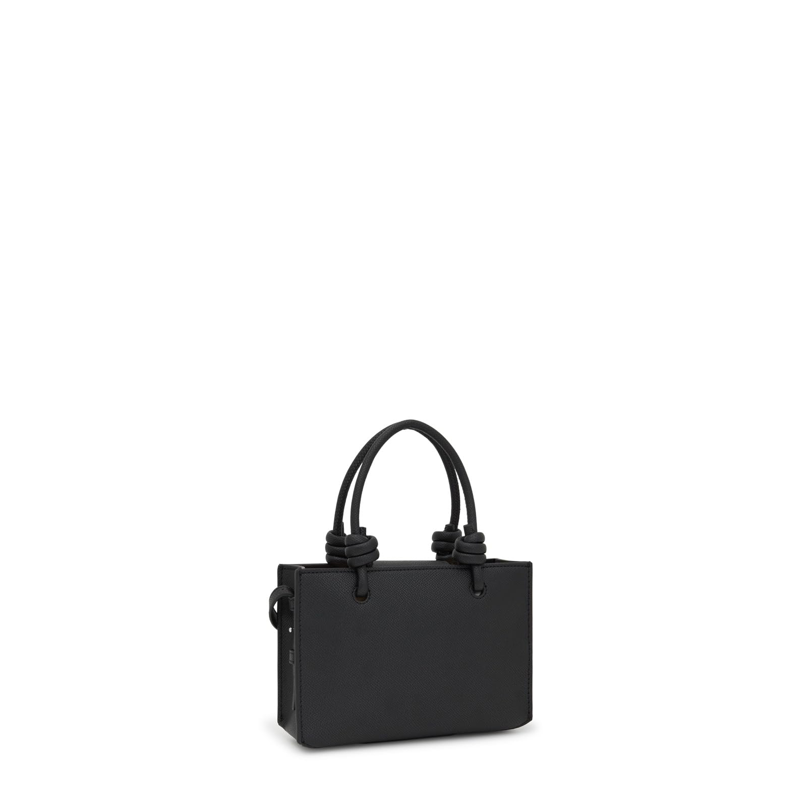 TOUS Mini Bolso Horizontal Negro, Para Mujer, Medidas 9,​5 x 19,​5 x 2 cm, Colección Tous La Rue New