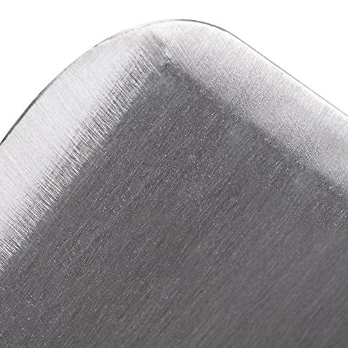 PROFESSIONAL EXTRA LARGE LARGER SIZE CATERING BURGER STEAK GRIDDLE FOOD TURNER FLIPPER SPATULA METAL STEEL WOODEN HANDLE BBQ BARBECUE RESTAURANT FROM CFU UK - Image 3
