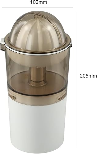 Miniatura 4 de Exprimidor eléctrico de cítricos 8.07x4.02 pulgadas de acero inoxidable USB recargable silencioso extractor de jugo de naranja con gran capacidad