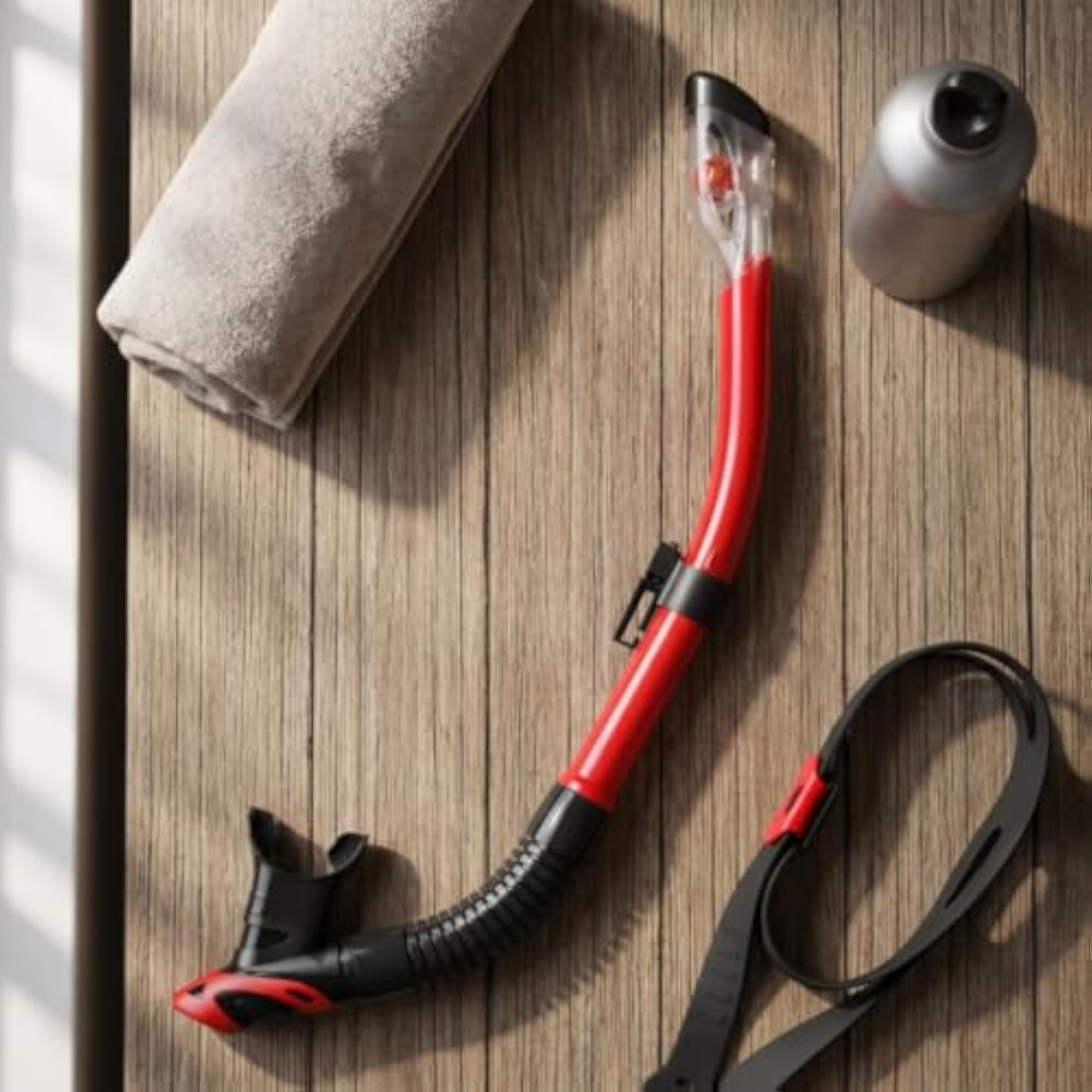 Comfortable Dry Snorkel with Valve