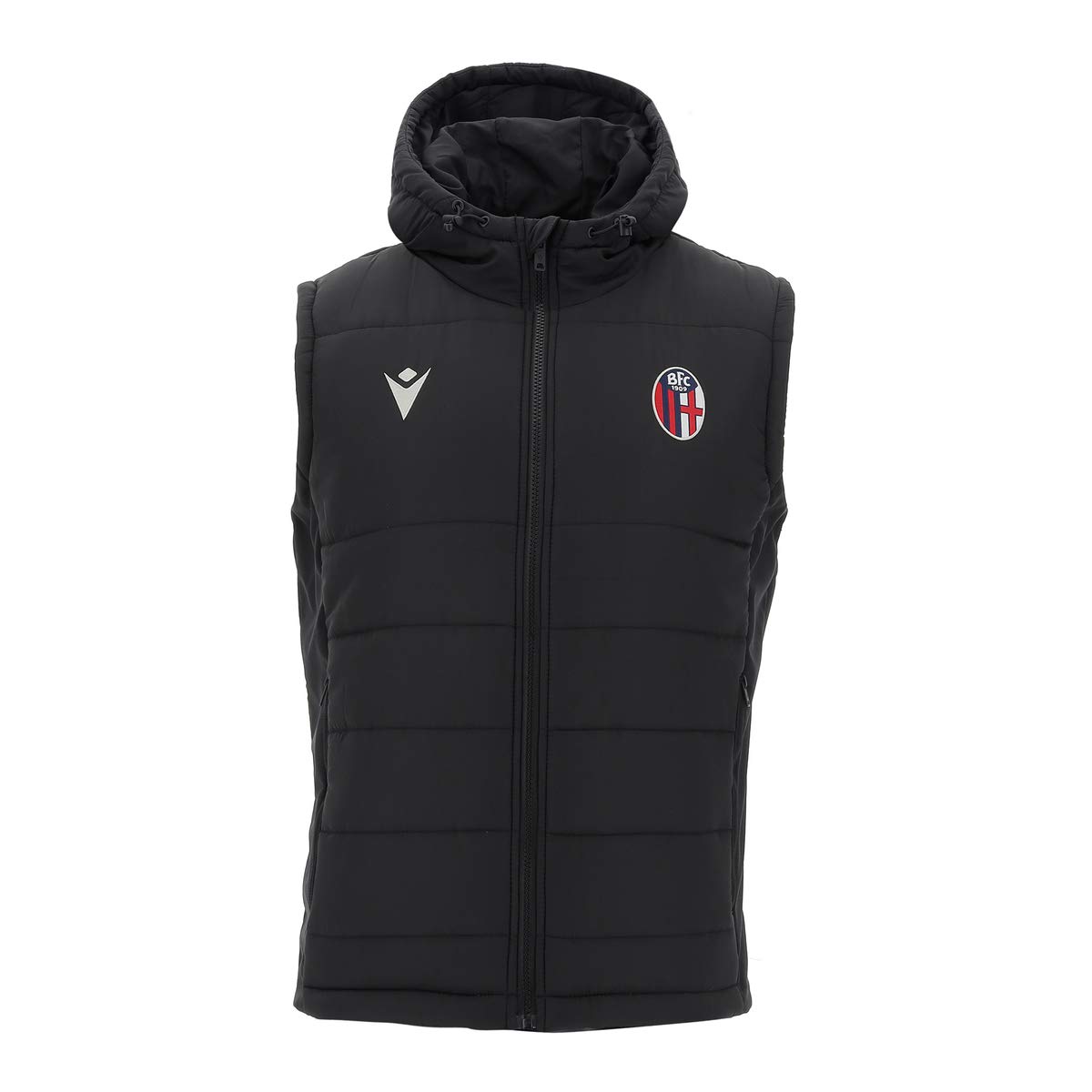 Bomber Macron Bologna FC 2020/21 - Manches Amovibles - Veste Sport Officielle - Collection Saison