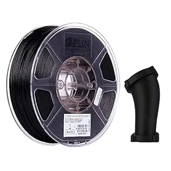 eSUN Carbon Fiber Filled Nylon Filament 1.75mm, PA-CF, 1KG Spool, Natural