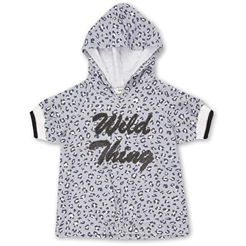 Speechless Wild Thing Gray Hooded Blouse Cover
