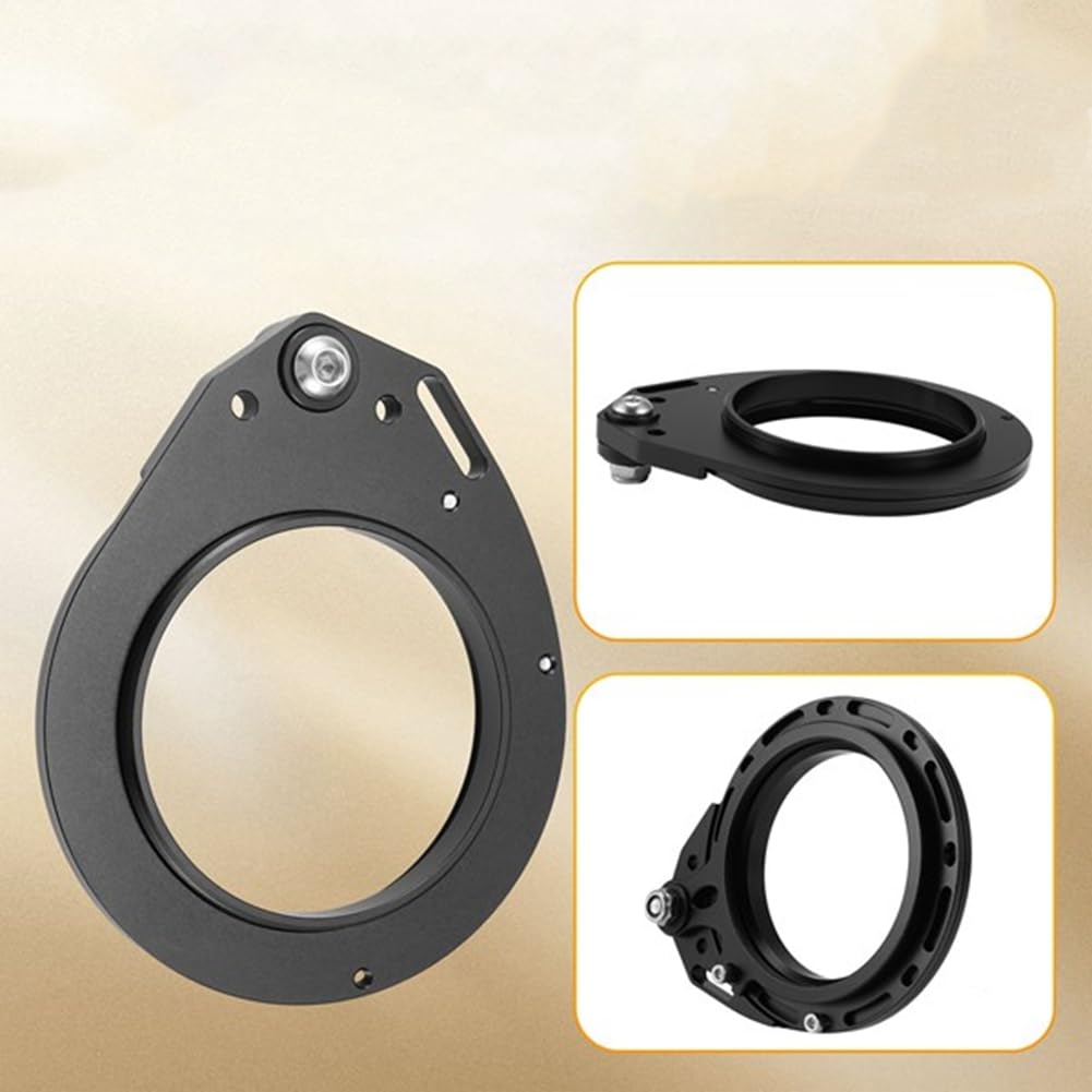 Adaptateur Rabattable D'Objectif de Plongée 67 mm M67 pour Adaptateur de Monture D'Objectif Grand Angle Macro, Boîtier Étanche sous-