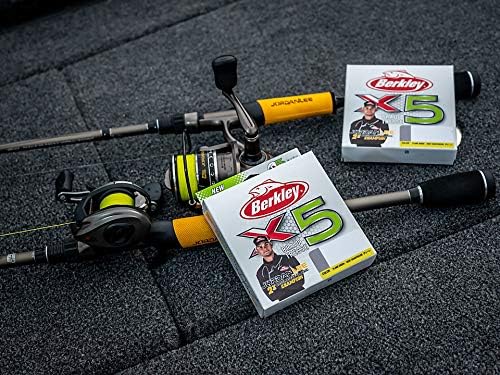 Abu Garcia 7 Jordan Lee Fishing Rod and Reel Spinning Combo, 6 +1 Ball Bearings with Lightweight Graphite Rotor, Machined Aluminum Reel, Durable Construction,Yellow/Grey