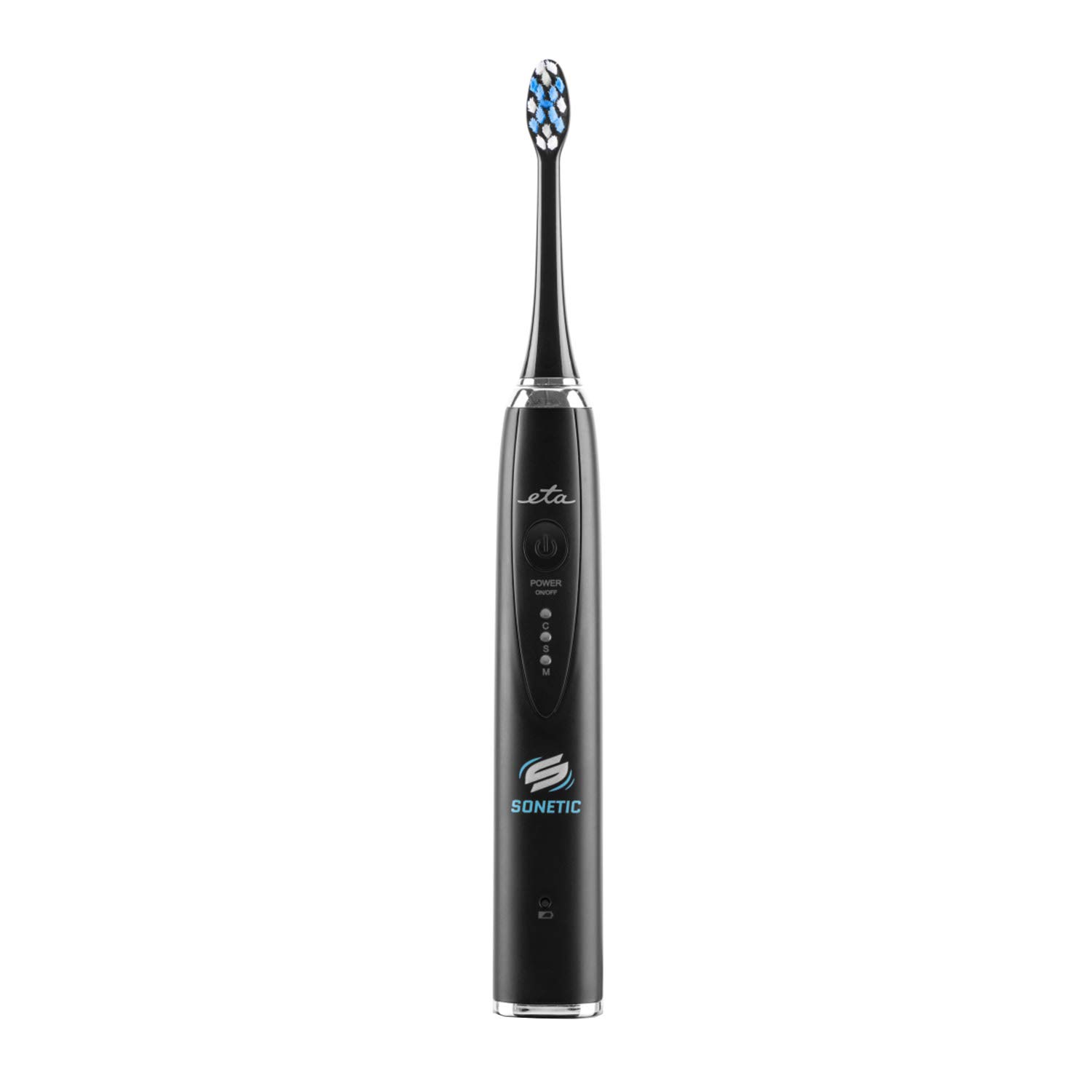 ETA Mundhygiene Set Sonetic, 2x Schallzahnbürste (schwarz, weiß)