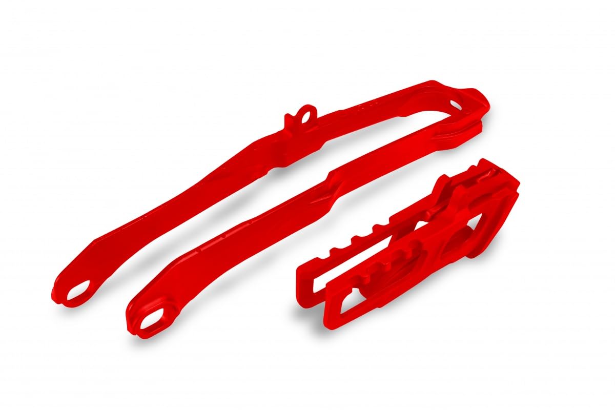 Ufo Plast Kit Cruna Catena+Fascia Forcella Rosso Honda Crf 450R 2019-2024 - 4