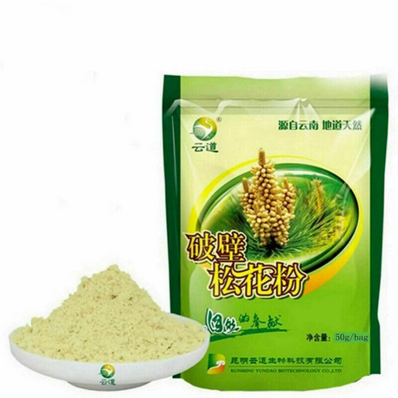 50g*10 Té De Hierbas De Polen De Pino Suelto Chino Con Su Sabor Intenso Y único Y Suave Al Ser Vegano Y Sin Aditivos El Té De Hierbas Se Puede Usar Para Hacer Postres Y Embellecer La Piel