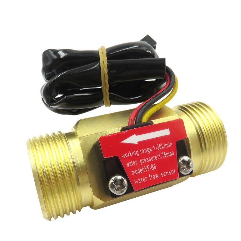 Sensor de flujo de agua DN25 de latón para solucionar lecturas erróneas de caudal 2