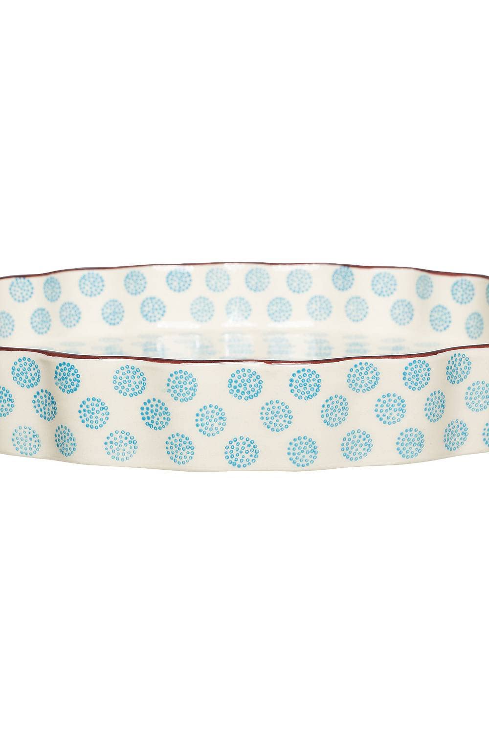 Tranquillo Plat à tarte en grès Rétro 27 cm, Moulé, Earthenware, Casual, Retro, Baking Dish, Tart Pan