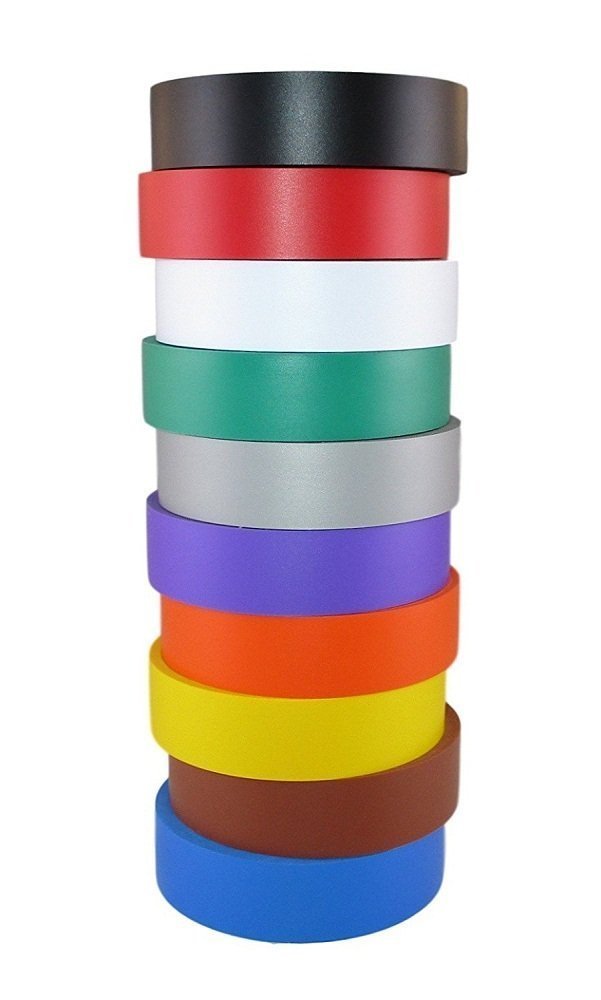 JINDAAL International 0.125 mm X 18 mm 7 Meter Self Adhesive PVC Electrical Insulation Tape-Random Color (Pack of 10) (B0CBWYM6RL) Amazon Price History, Amazon Price Tracker