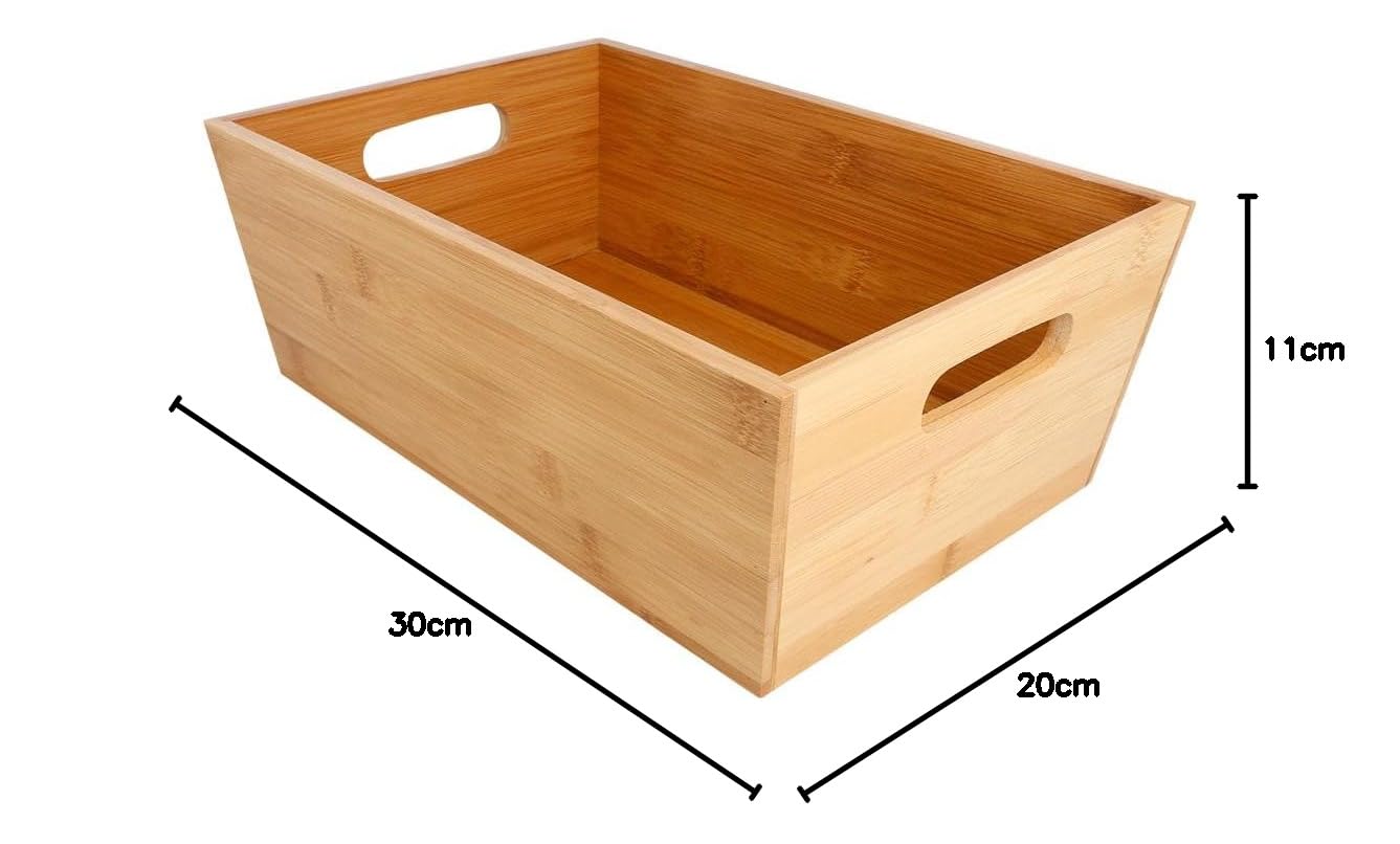 Cestino Pane 30X20X11 Cm Bamboo - 1 Unità