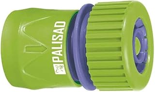 CONECTOR DE MANGUEIRA COM ENGATE RÁPIDO, 3/4" COM BLOQUEADOR DE PASSAGEM, EM PLÁSTICO//PALISAD