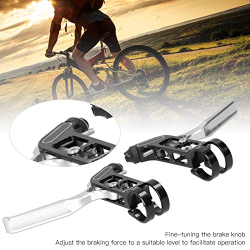 Alavancas de freio de bicicleta, alça de freio dobrável universal, bicicleta de montanha para abertu