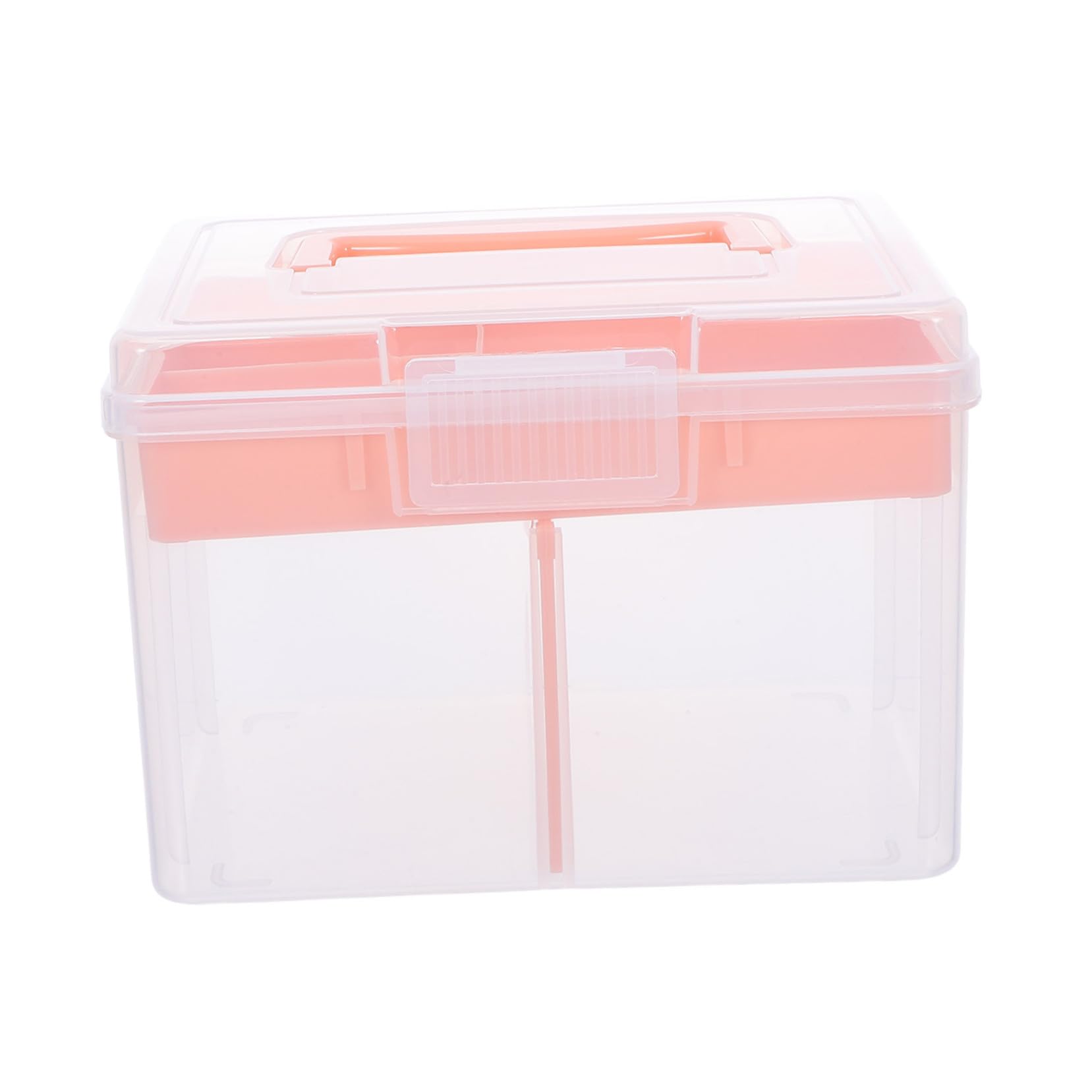 Rangement de jouets et accessoires domestiques avec cette boîte double couche