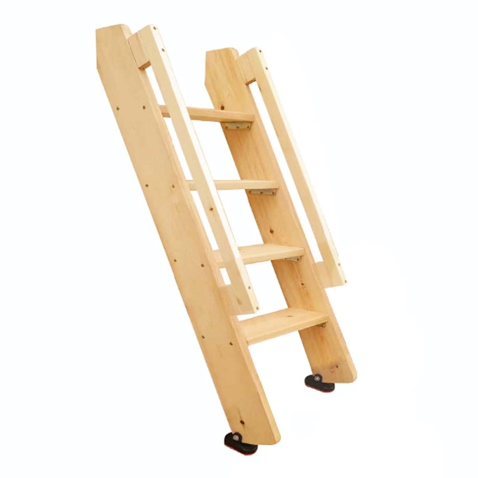 Échelle de lit superposé en bois sécurisée pour éviter les glissades charge 150 kg